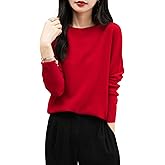 Chanyarn Women's 100% Merino Wool 2025 Fall Winter First-Line Ready to Wear Long Sleeve Seamless Knit Crewneck Sweater