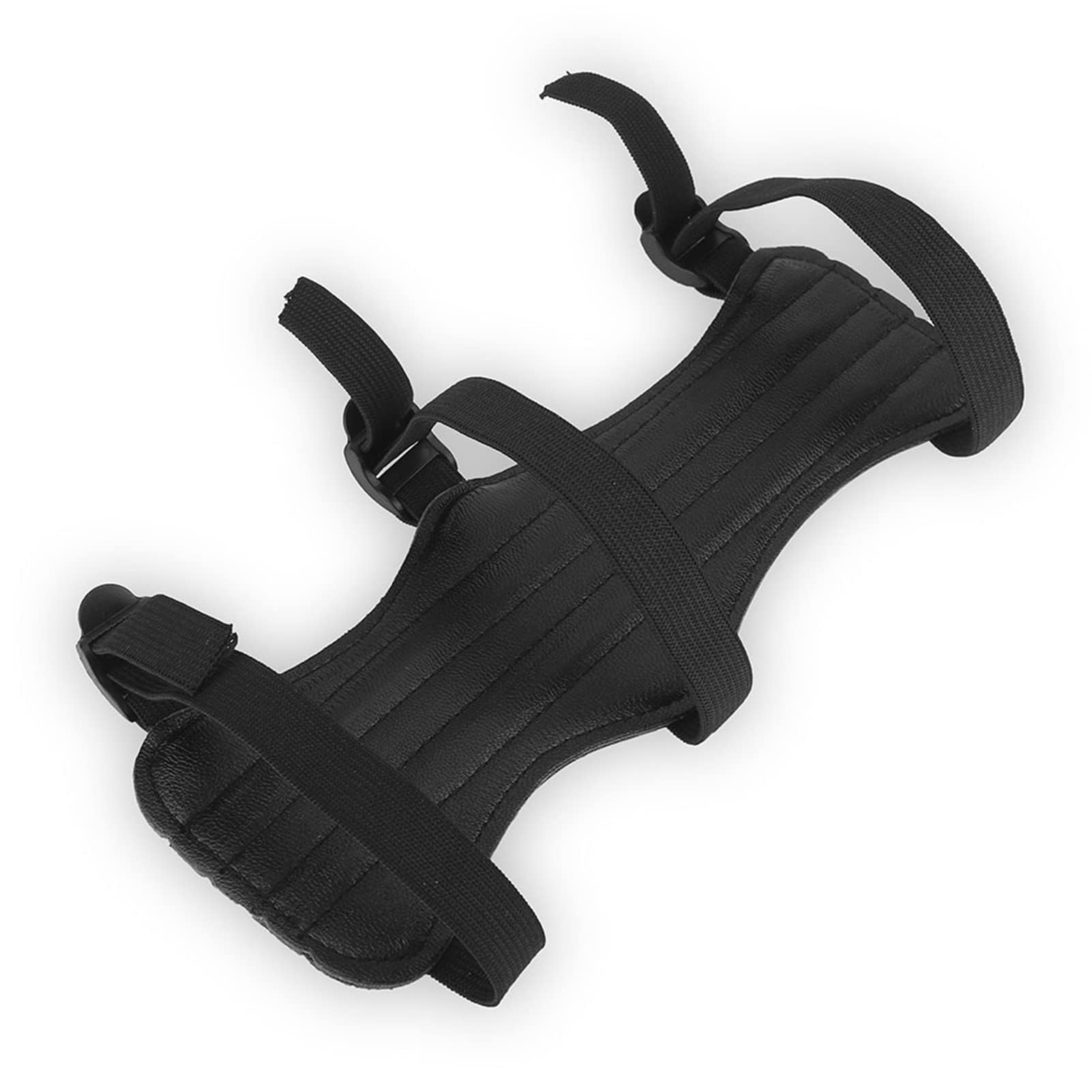 Archery Arm Guard, Archery Arm Accessories Guards Bow Protective Sleve with 3 Adjustable Elastic straps Adjustable Shooting Protective Gear for Outdoor Recurve Compound Bow Hunting