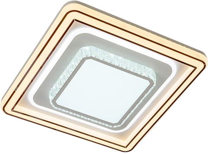 Luz LED de Techo Moderna Simple Cuadrado de Techo de luz RGB Sin Escala