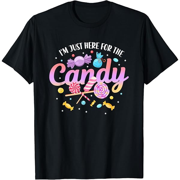 Amazon.com: I'm Just Here for The Candy Funny Halloween Food Humor