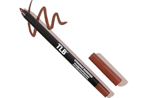 The Lip Bar - Lip Liner, Straight Shooter (Medium Brown) - High Pigment & Super Creamy - Smudge Proof & Water Resistant - Jojoba Oil, Aloe Vera, Coconut Oil, Vitamin E - Vegan & Cruelty Free - .042 oz