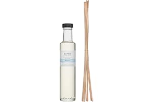 LAFCO New York Reed Diffuser Refill, Marine - 8.4 oz - Up to 4-Month Fragrance Life - Includes Natural Wood Reeds - Free of Dyes & Propellants - Made in The USA