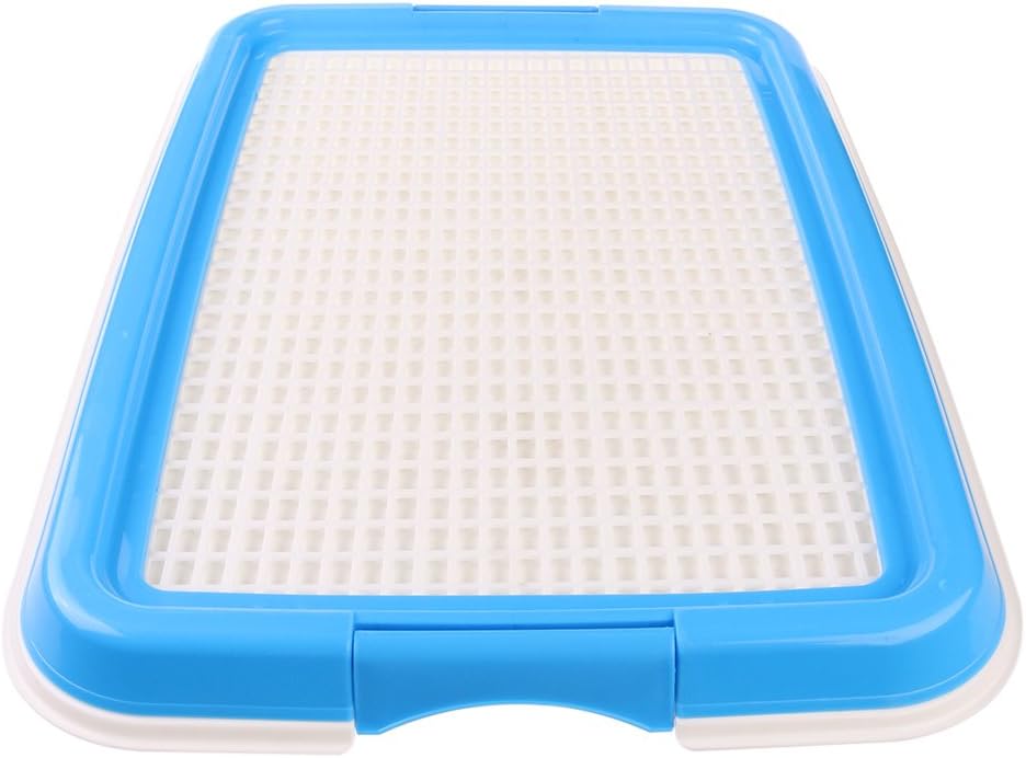 Candora Odourless Puppy Toilet Puppy Loo Training Potty Dog Toilet,Puppy Trainer Starter Kit Pet Toilet Potty Puppy Training Pad Holder Indoor Outdoor (Blue) - Image 5