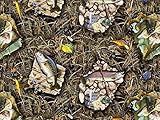REALTREE COTTON FABRIC SOLD BY THE YARD-REAL TREE COTTON FABRIC-REALTREE FISH CAMOUFLAGE FABRIC