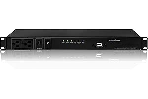 Soundavo PMX-1100 Power Conditioner/Surge Sequencer 10 Protected Outlets and 3 Zones 15A with USB Charger