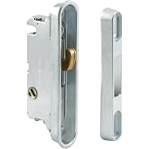 Prime-Line E 2487 3-9/16 In., Steel, Mortise Lock and Keeper (1 Set)