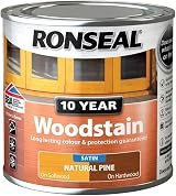 Ronseal 10 Year Woodstain Natural Pine 250ml view 3