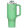 Cirkul 40oz. Eucalyptus Stainless Steel Tumbler with Handle, All-Day StrawSip™, Double-Wall Insulated
