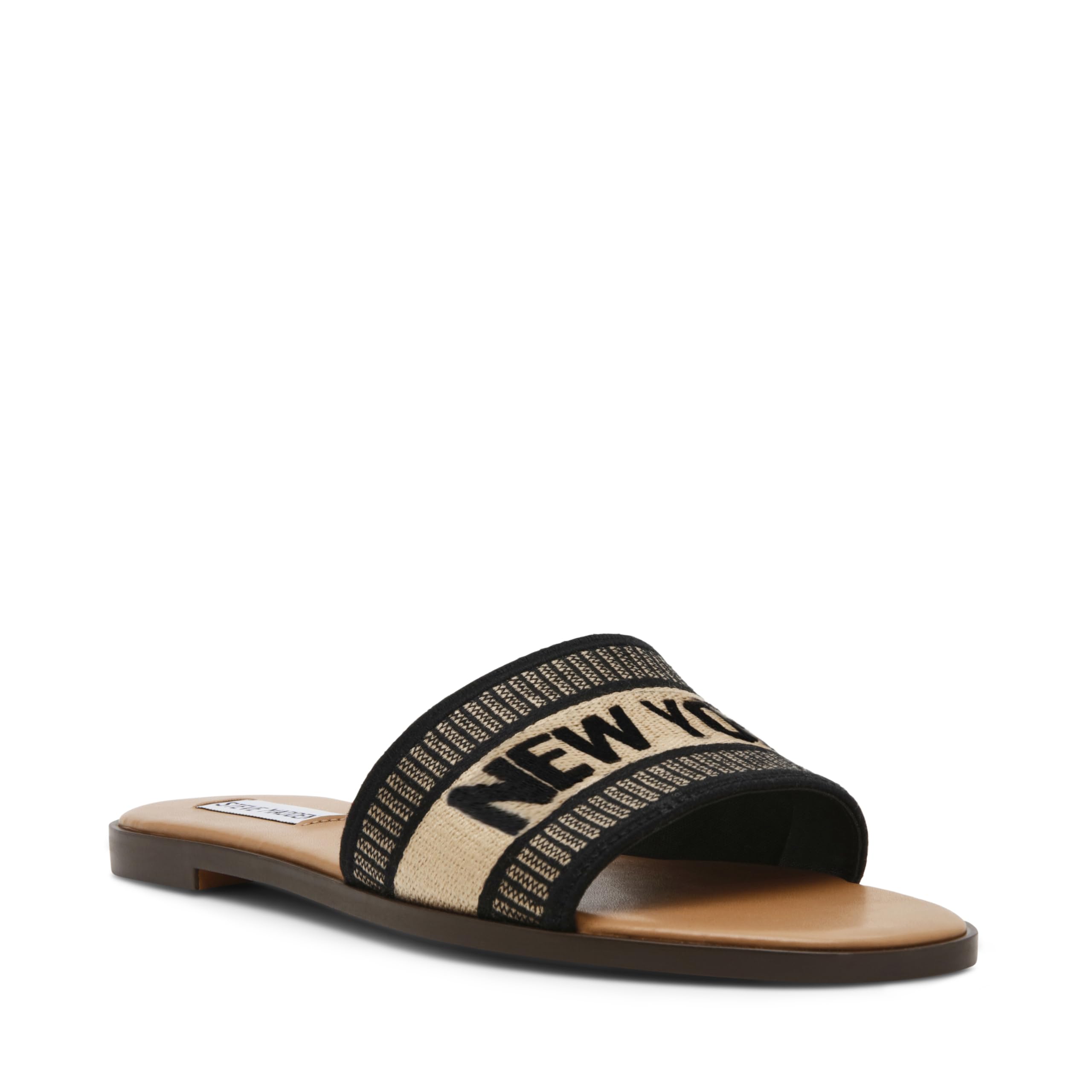 Steve Madden Women’s Knox Sandal, Black, 8.5