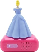 Lexibook Disney Princess Cinderella Nightlight Alarm Clock Pink RL800DP view 2