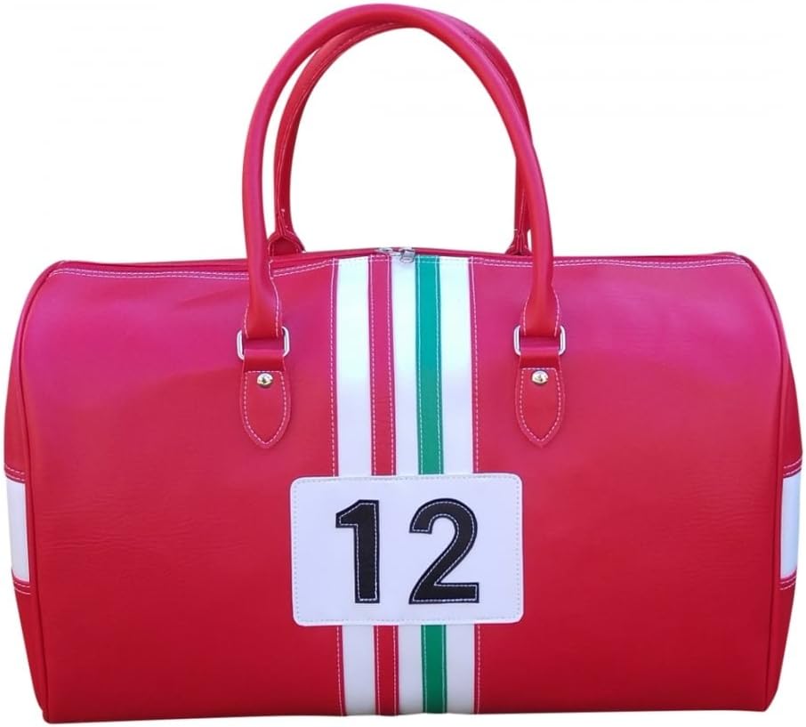 Mangusta Carrera Pescara No. 12 Sports Holdall Bag Red