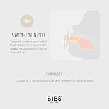 BIBS Colour Anatomical 2-Pack Pacifier Orthodontic Nipple 0-6 Months Denmark view 3