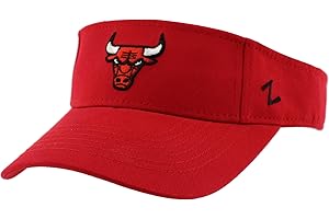 ZHATS NBA Unisex-Adult NBA Officially Licensed Visor Drill Icon Team Color