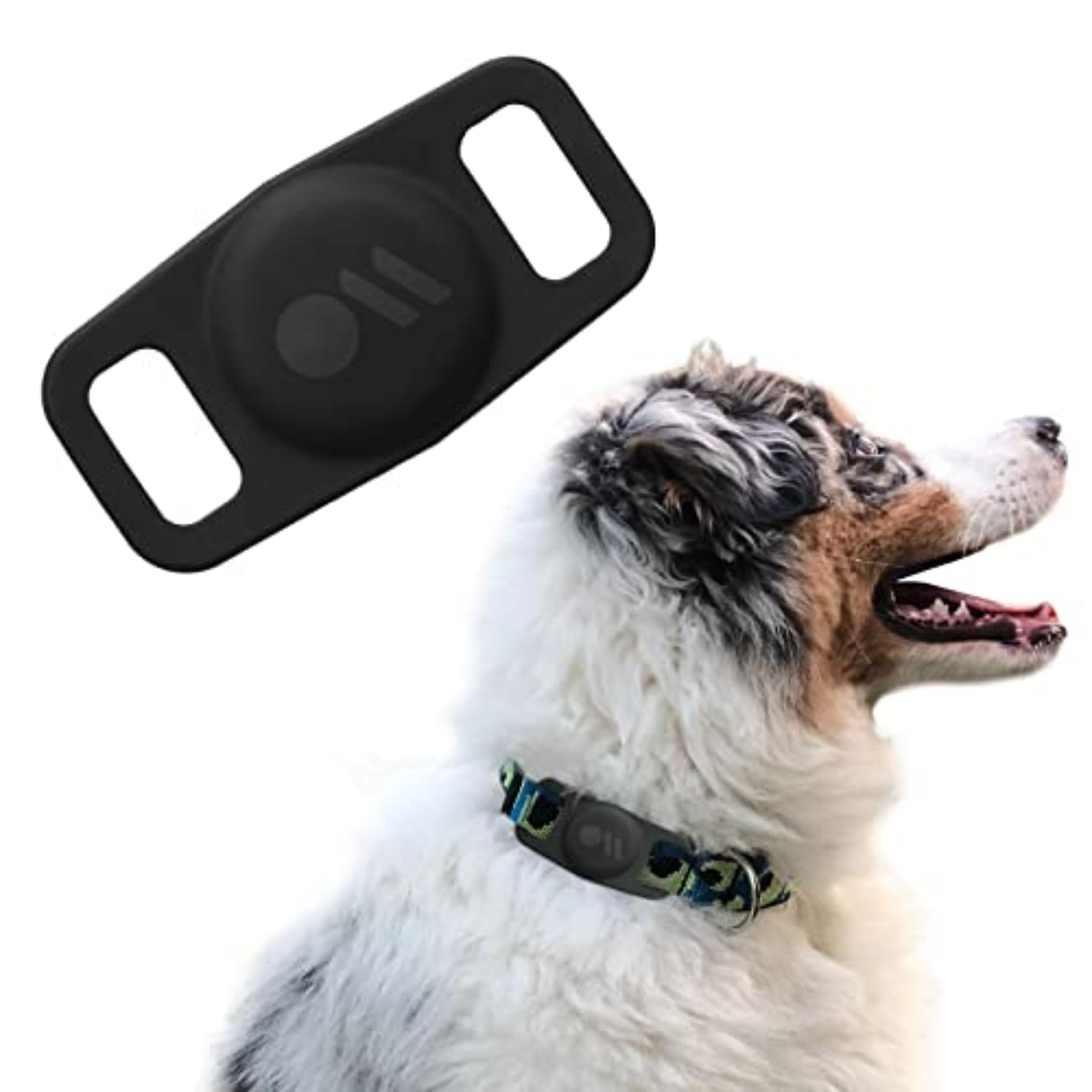 Case-Mate Air-Tag Dog Case - Scratch-Resistant, Quick Attach, Black — image 1