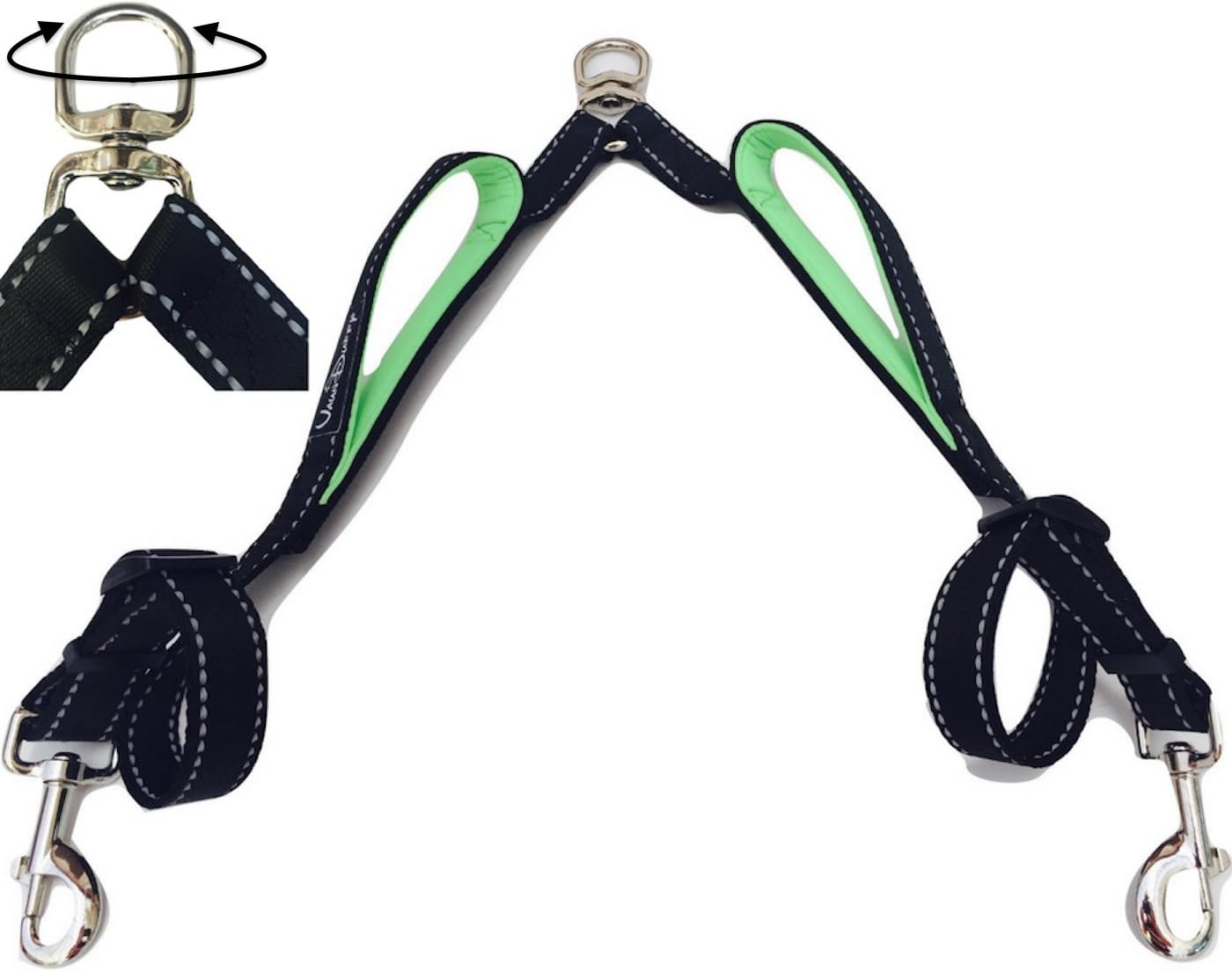 Vaun duffy double dog leash Clearance