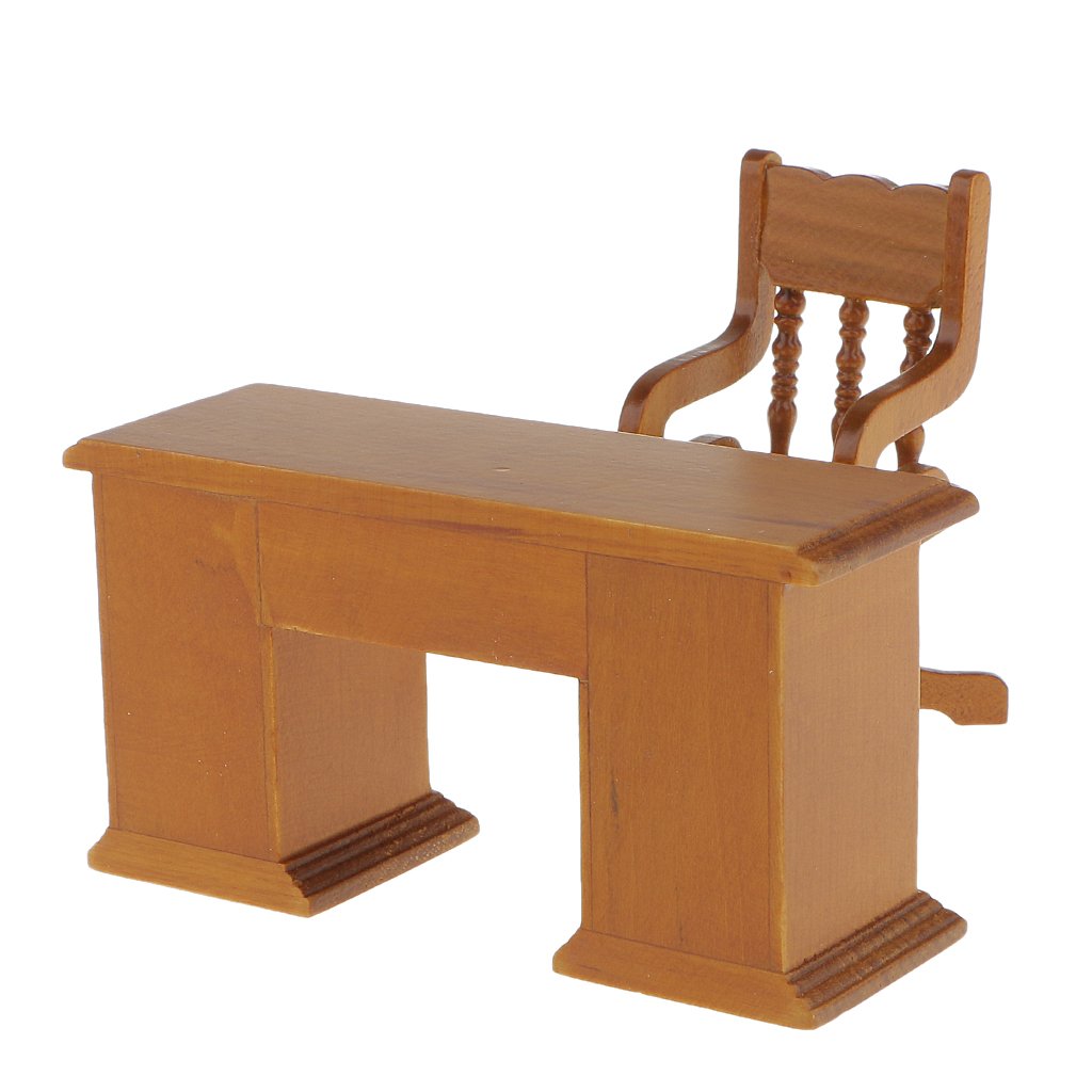 Buy Generic 112 Scale Dolls House Miniature Office Study Furniture