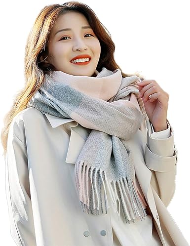 Amazon レディース マフラー 大判 ストール スカーフ 冬 秋 暖かい