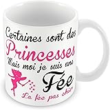 Mug Humour 'Le Matin Je Suis Une Fée' - Cadeau Rigolo, Marque SUD TRADING, Design Fun