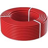 1" x 100' Red PEX-A Pipe for Potable Water - Coil