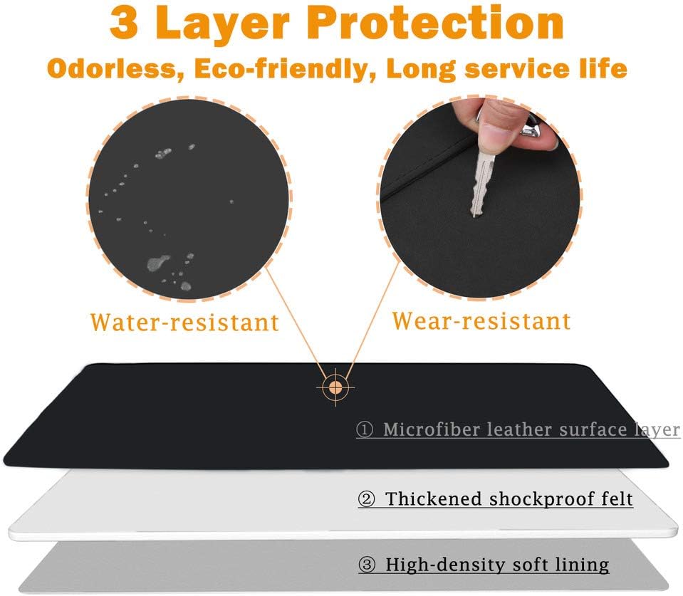 HYZUO 15-16 Inch Laptop Sleeve for MacBook Pro 16 M5/M4/M3/M2/M1 Pro/Max A3428 A3429 A3403 A3186 2026-2019 - Image 4