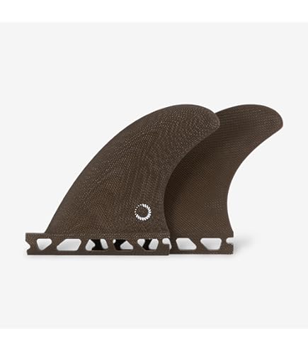 Amazon.com : Futures Fins Mark Richards Twin + 1 - Blue/White