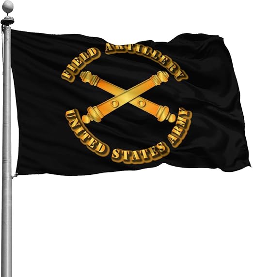 Army Field Artillery Flag 4X6 Foot Banner Flags Garden