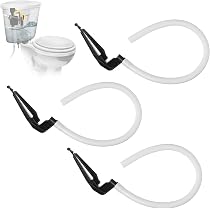 2-Pack Toilet Refill Tube And Clip Replacement – 15 Inch Universal Fit For Fluidmaster 100, 200, 400, And Most Fill Valves – Easy Install