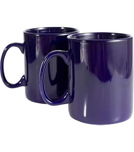 Amazon.com: Linkidea 40oz Oversized Coffee Mugs for Office and Home, Extra  Large Ceramic Cup with Handle Gift for Friends, Navy Blue : Home & Kitchen