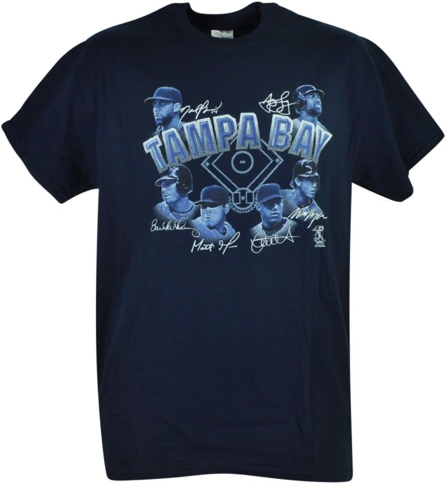Tampa Bay Rays Legends T-shirt, Size Large