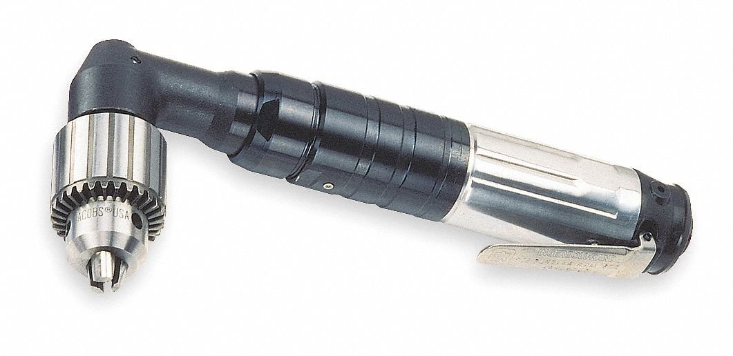 IngersollRand, 7LN3A44, Air Drill, Industrial, Right Angle, 1/2 in