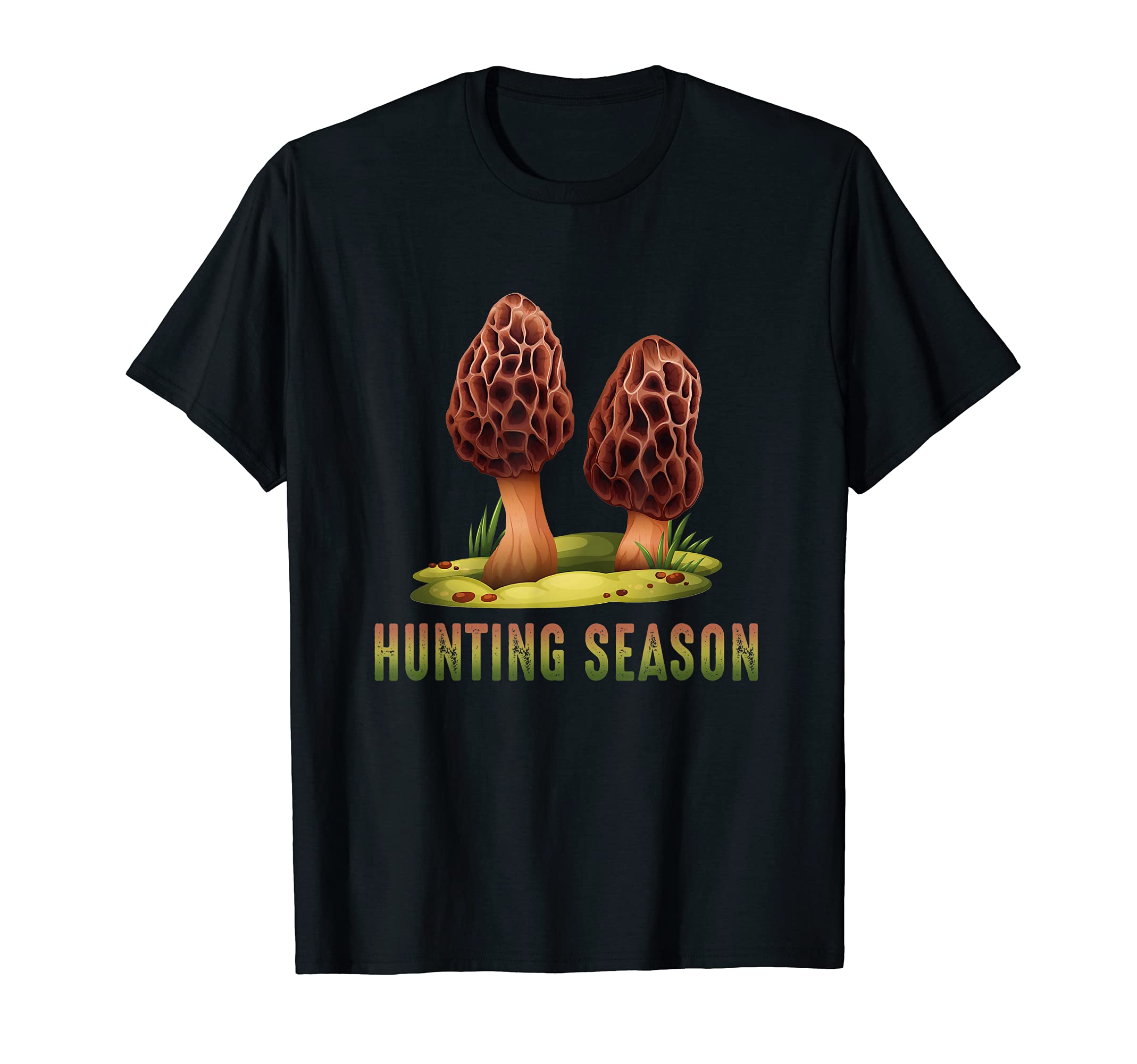 Hunting Season Morel Mushroom Mycology Hunting Morchella T-Shirt