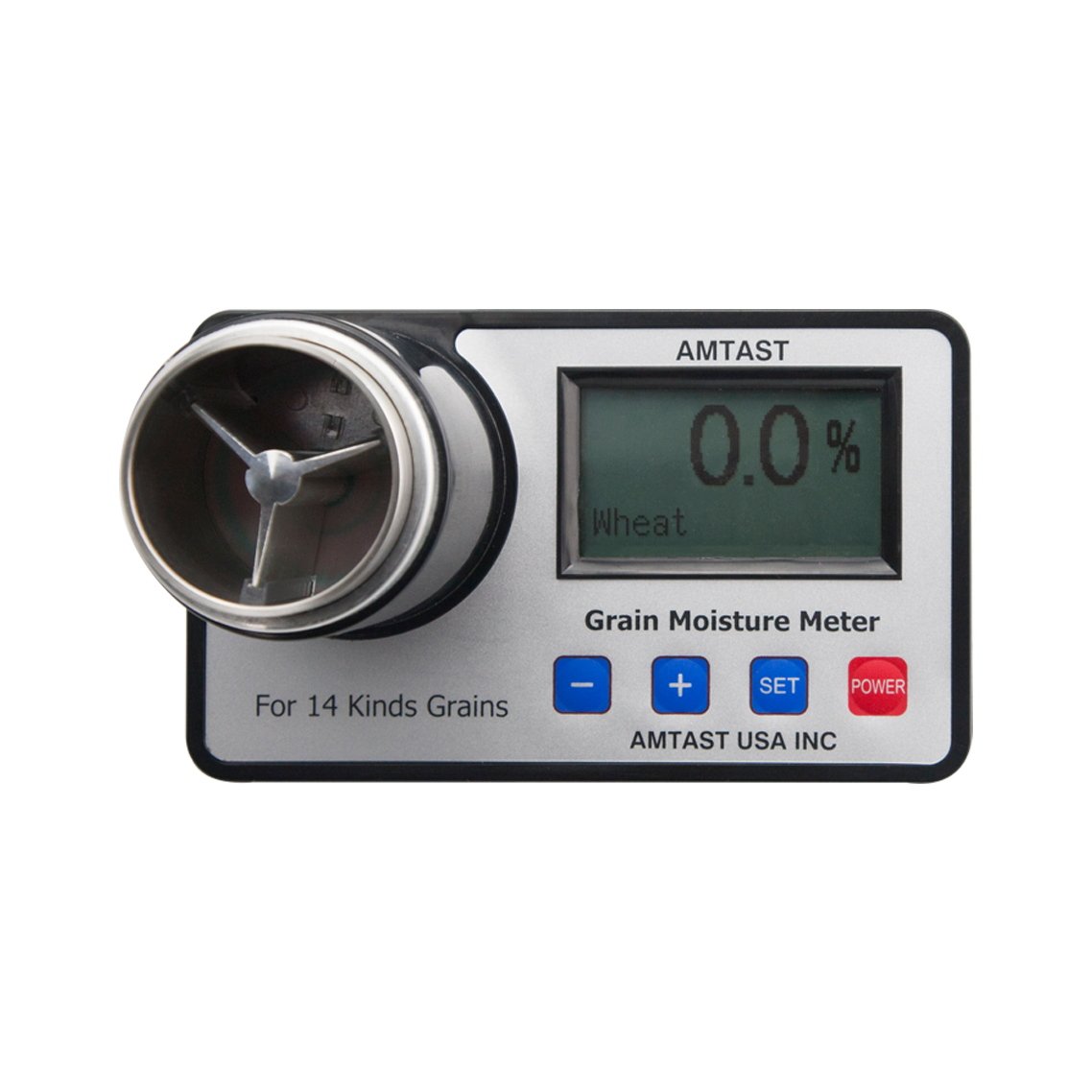 Humidity & Moisture Meters AMTAST Smart Grain Moisture Meter Portable