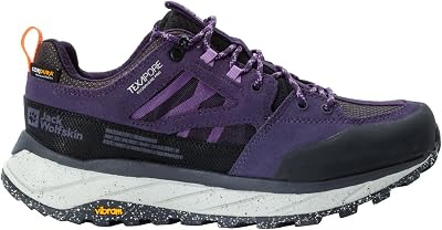 Terraquest Texapore Low W Chaussures de Marche pour Femme, Violet foncé (Dark Grape), 42 EU