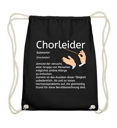 Ideal für Chor-Leiter, die Singen Lieben - Baumwoll Gymsac
