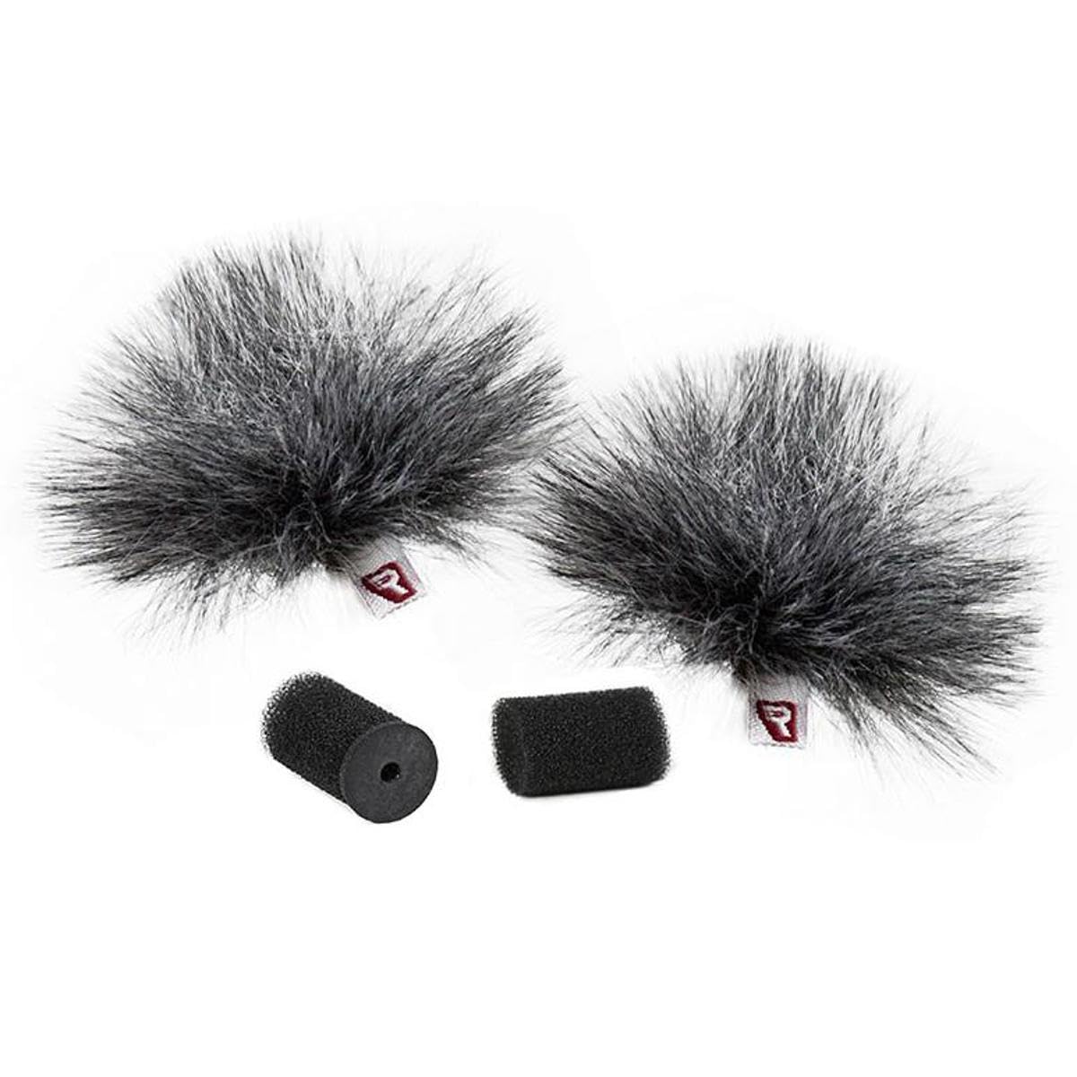 Rycote 065553 Windjammer for Ristretto Lavalier - Grey (Pack of 2)