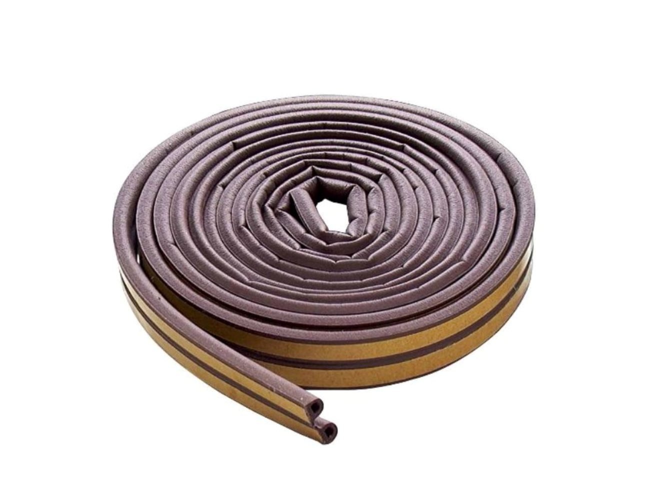 M-D Building Products 63602 M-D All Climate D Profile Weather-Strip, 0.359 in W X 17 Ft L X 0.3125 in H, Brown