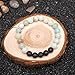 Bivei Lava Rock Stone Essential Oil Diffuser Bracelet - Natural Semi Precious Gemstone Beads Healing Crystal Bracelet(Amazonite)