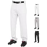 Rawlings Semi-Relaxed Full Length Baseball Pant | Solid & Piped Options | Youth Sizes | Multiple Colors