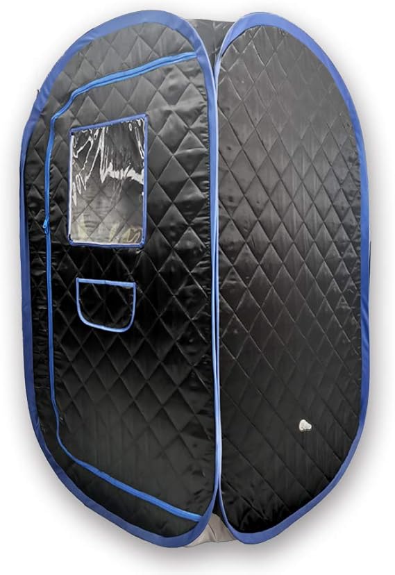 Portable Sauna Tent, Foldable One Person Full Body Spa for Weight Loss