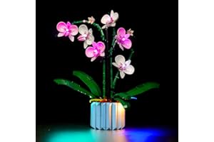BrickBling Light Compatible with Lego 10311 Orchid, LED Lighting Kit Compatible with Orchid 10311 (Lights Only, No Models) (Classic Version)