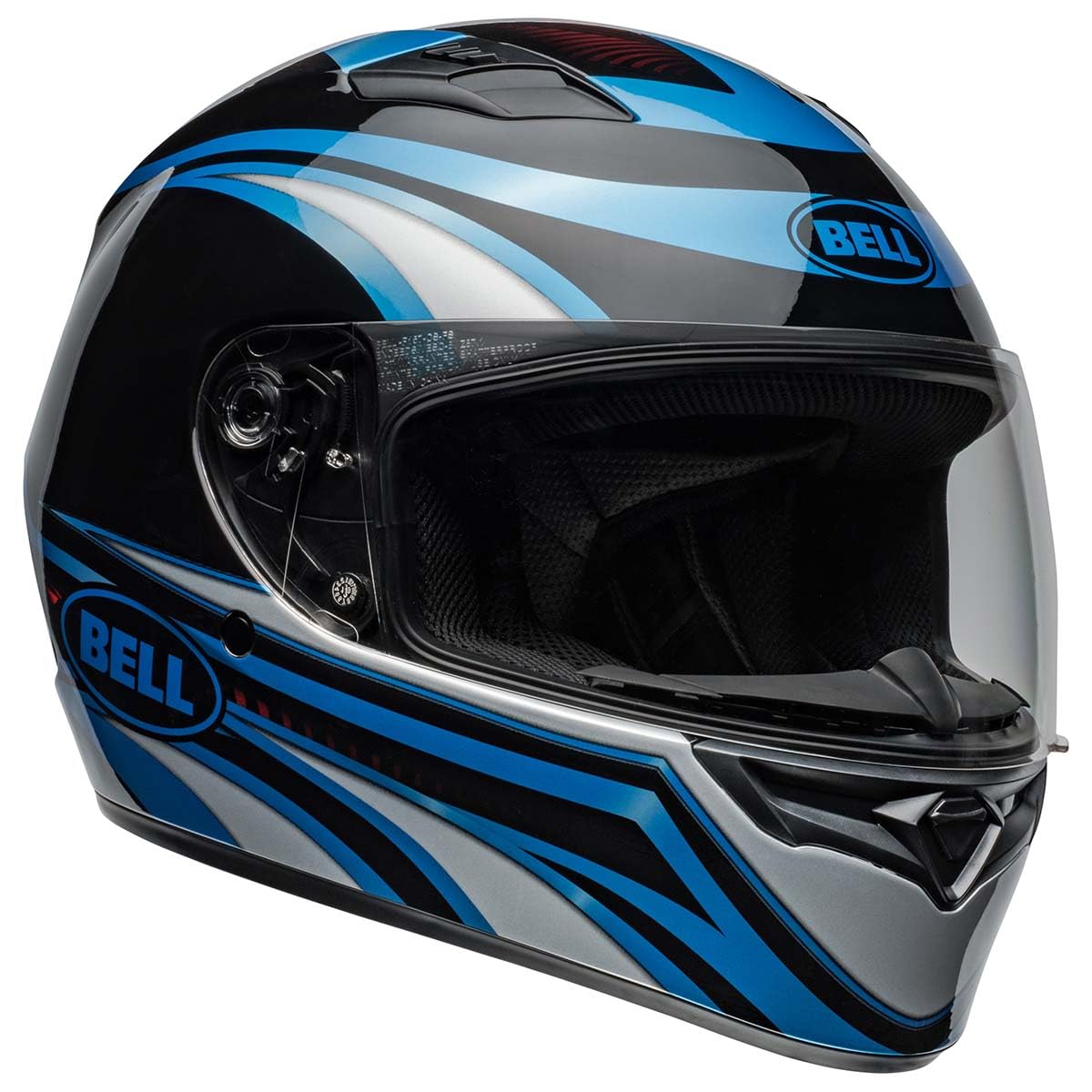 Bell Qualifier Full-Face Helmet (Gloss Conduit Blue/Black - Medium) Image
