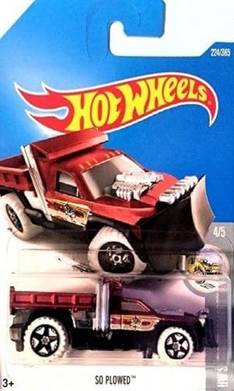 hot wheels snow plow