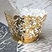 50pcs Gold Muffin Cup Cake Wrapper Case Trays Party Liner Decoration