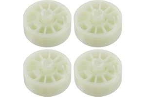 X AUTOHAUX 4pcs Window Regulator Drum Gear Spool for Kia Sportage 2016-2020 Glass Regulator Sprocket Spool Gear for Front Rear Left Windows