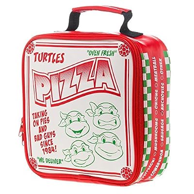 TMNT Teenage Mutant Ninja Turtles Oven Fresh Pizza Red Insulated Lunchbox Cooler /&supplier-fancydressoutfit