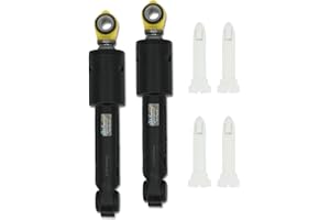 EZATRADING OEM SUSPA 5304485917 131268200 Washer Shock Absorber - 2 Pack - Black - For Frigidaire Washers - 1 Year Warranty