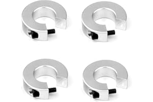 XIAOSHI 4pcs SBR20 20mm Linear Rail Stop Collars Aluminum Alloy Shaft Limit Fixing Rings CNC Parts Tool Linear Rail Shaft Stop Collars