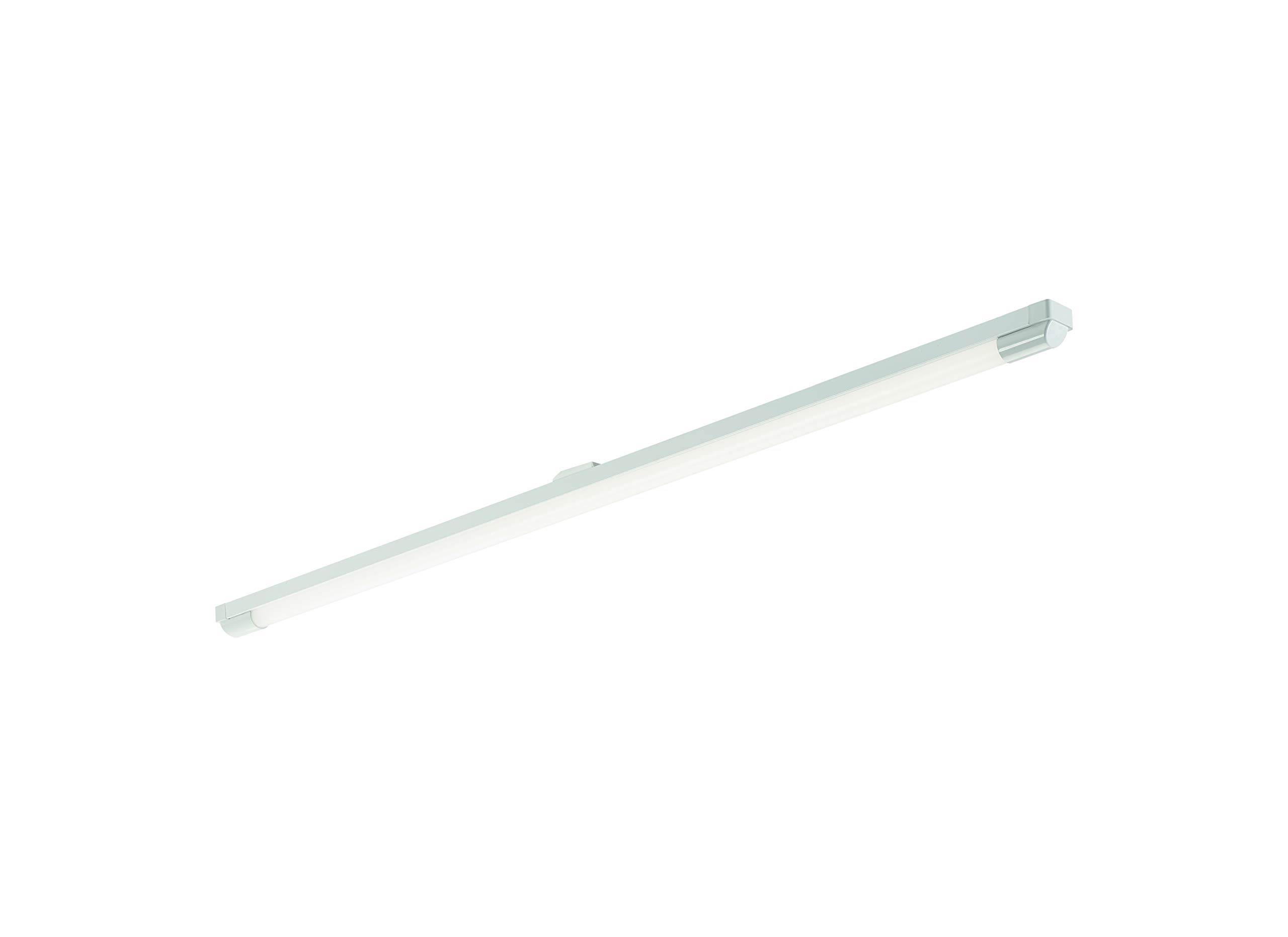 SYLVANIA 4ft LED Batten Light – 1200mm Slimline Fitting, Neutral White (4000K), 16W – IP20 Rated Single Lamp – Energy Efficient Ceiling Light for Home, Office or Garage