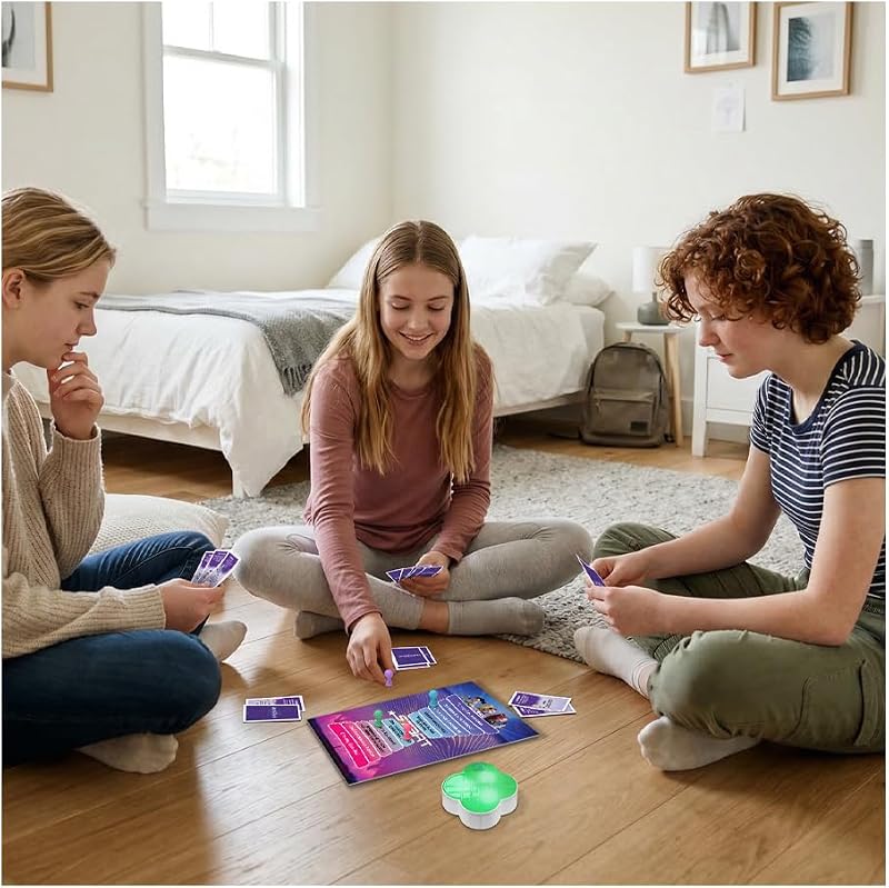 Las Guerreras KPOP Prueba o Verdad, Juego de Mesa Inspirado en el Fenómeno K-Pop Demon Hunters, Retos, Preguntas y Pruebas para Fiestas con Amigas, +8 Años (64013153)