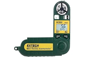 Extech 45158 Mini Waterproof Thermo Anemometer and Humidity Meter